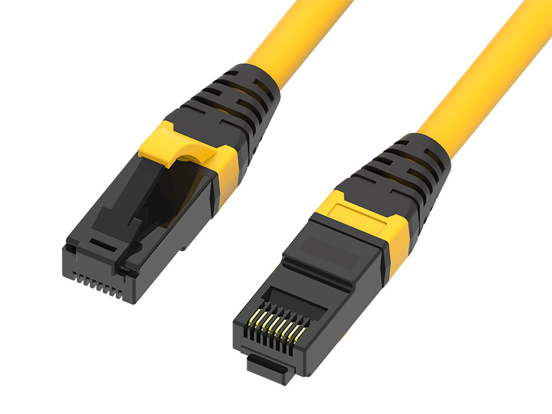 สายแพทช์สีคู่ U/UTP CAT.6 ที่ไม่มีฉนวนหุ้ม